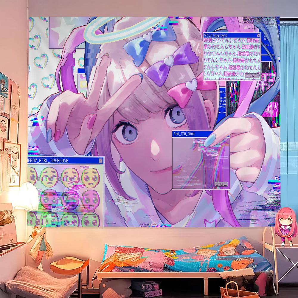 NEEDY GIRL OVERDOSE DIY Wall Tapestry For Living Room Home Dorm Decor Wall Art Decor