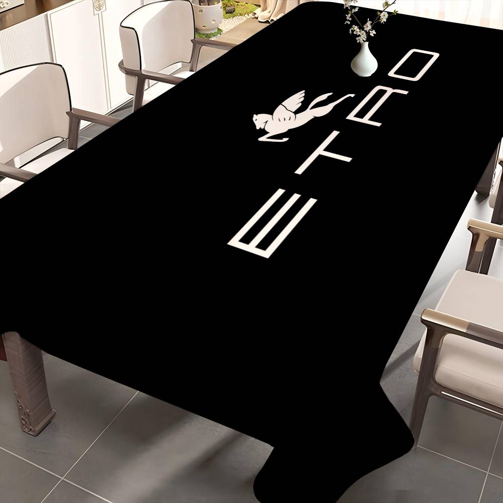 Merk E-Etro Mode Tafelkleed Tafelhoes Kerst Picknick Feest Verjaardag Bruiloft Waterdicht Bureau Doek Tafel Decoratie 150x200cm