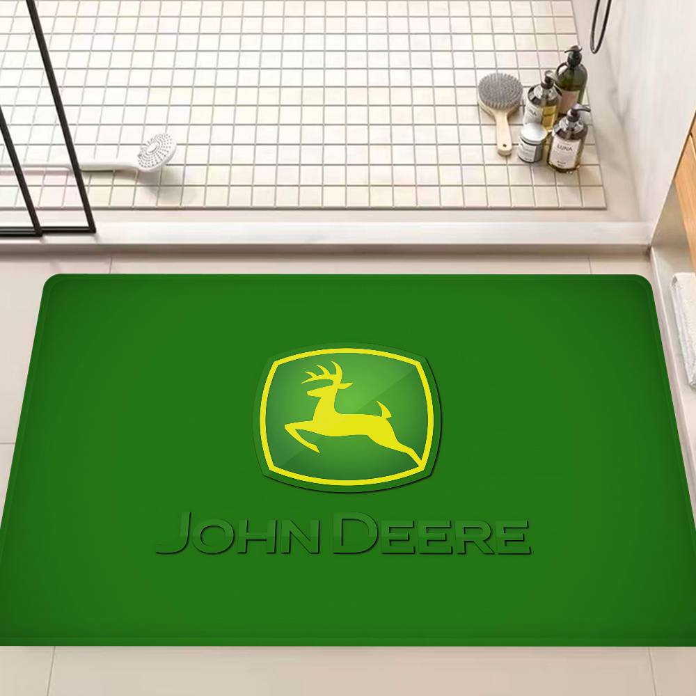 

Agricultural Brand J-John D-Deere Door Mat Washable Non-Slip Living Room Sofa Chairs Area Mat Kitchen Doormat Area Rug 50x80cm