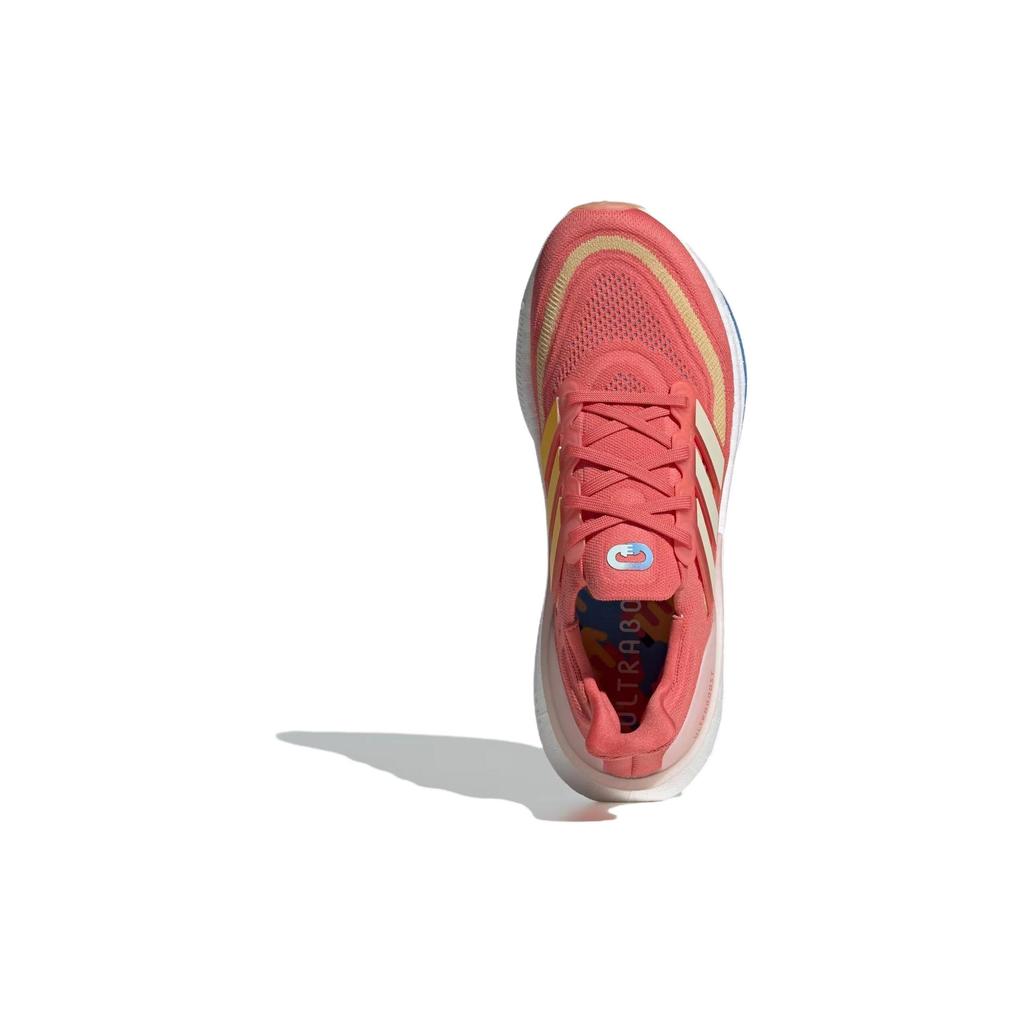 Adidas UltraBoost Light Red Blue Mismatch Unisex Sneakers Multi-Color Blue-Burst Yellow IE8488