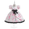 Infant Kids Baby Baptism Dress For Girls Kids Wedding Party Dresses Bow Beaded Tulle Christening Gown Birthday Children Clothes