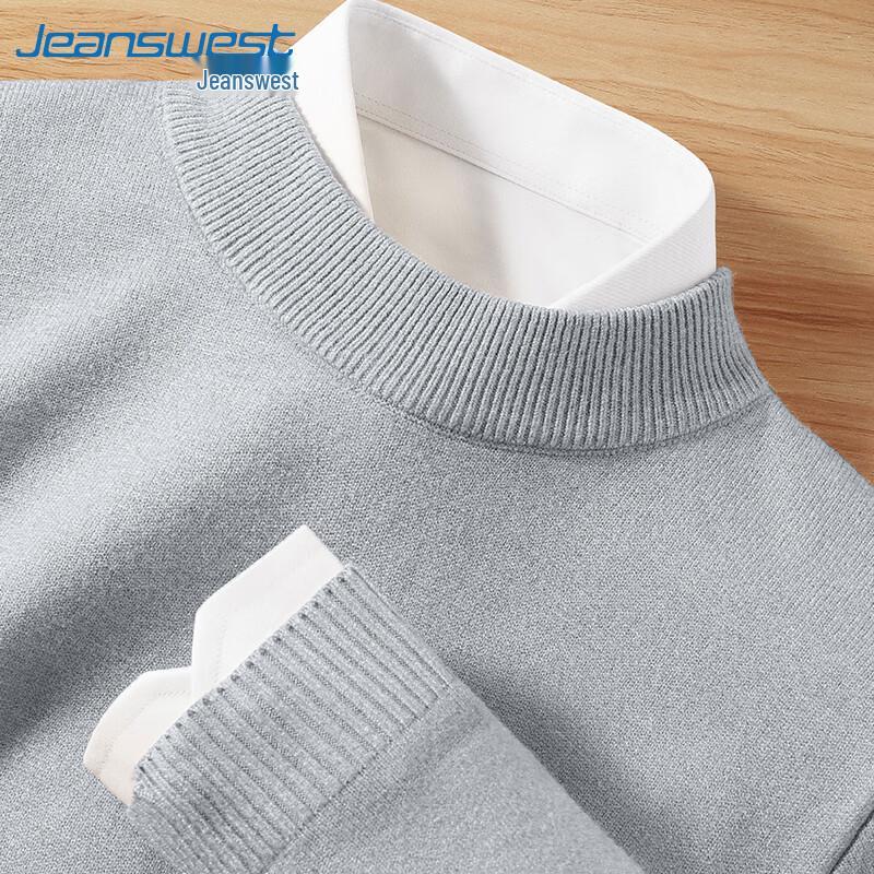 

Jeanswest Men s Mock Neck Knit Sweater 3XL