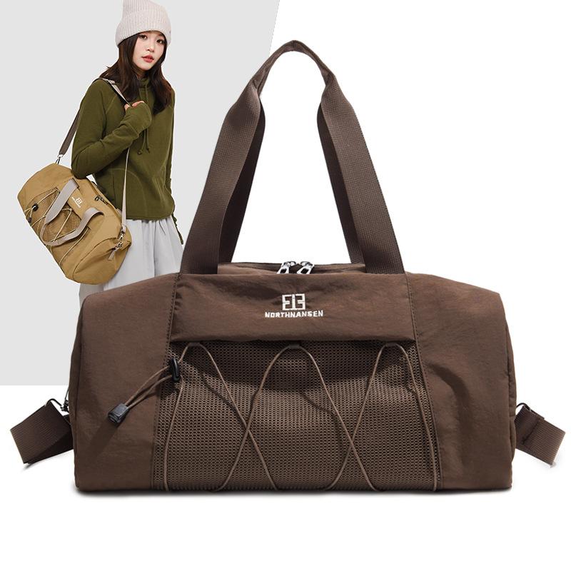 Large capacity travel and business travel crossbody bag storage fitness bag