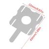 50/100/250pc 4S 18650 Lithium Battery Pack Replace Spot Welding Nickel Sheet U-Shaped for Computer Battery Welding Tool