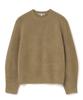 MILLO ARCHIVE Crop Silhouette Knit [Milk Brown]