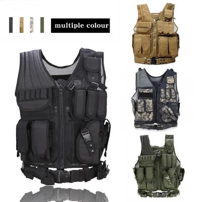 Tactical Grid Vest+multi-functional Field Breathable Multi-functional Vest Outdoor Sports CS Vest