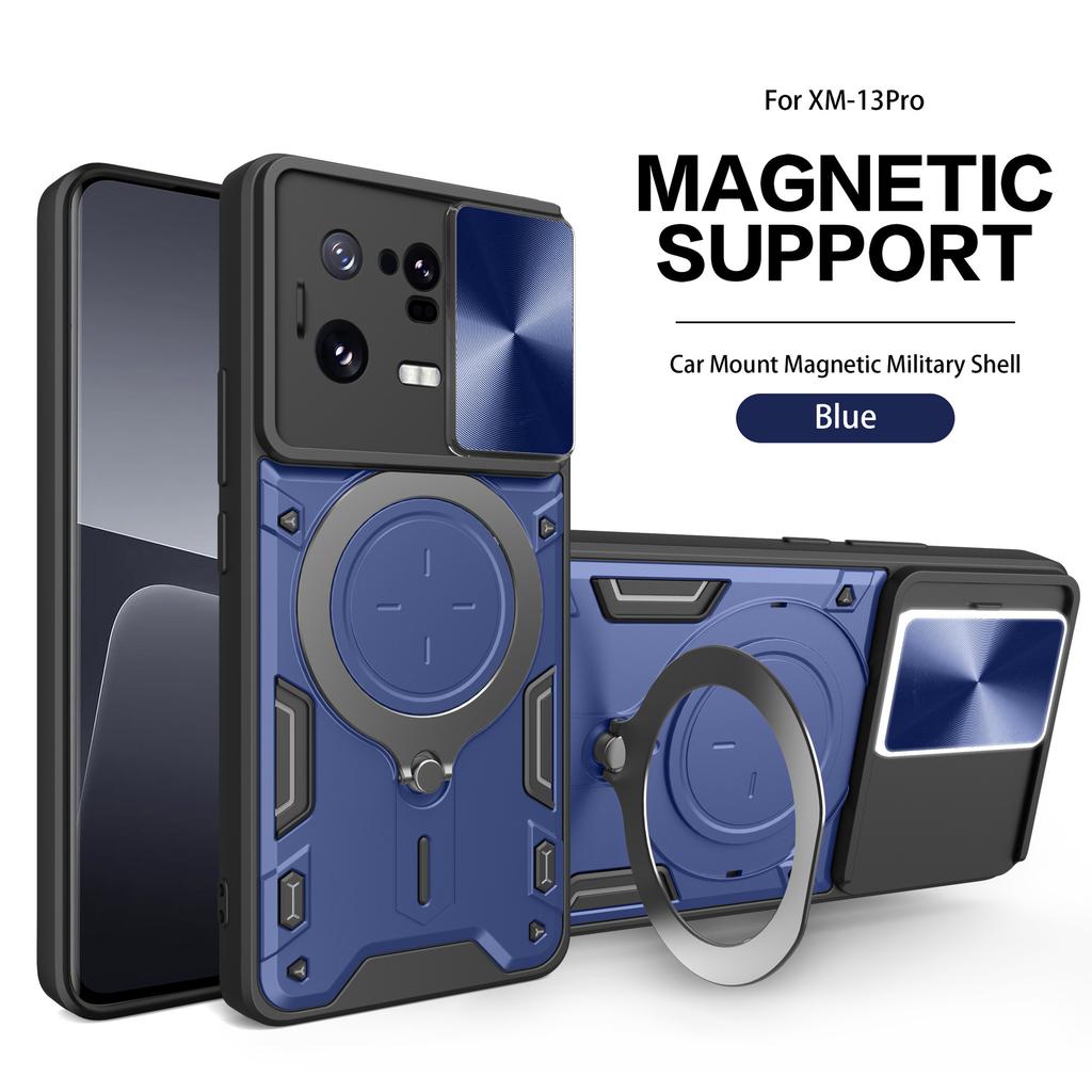 Applicable to Xiaomi 17ProMax Home Magnetic Mobile Phone Case Xiaomi 15T Bracket POCO X7Pro Protective Case