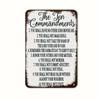 Charmantes Aluminiumschild für die Heimdekoration Perfektes Einweihungs- oder Paargeschenk Kein Strom benötigt Gartenstil
