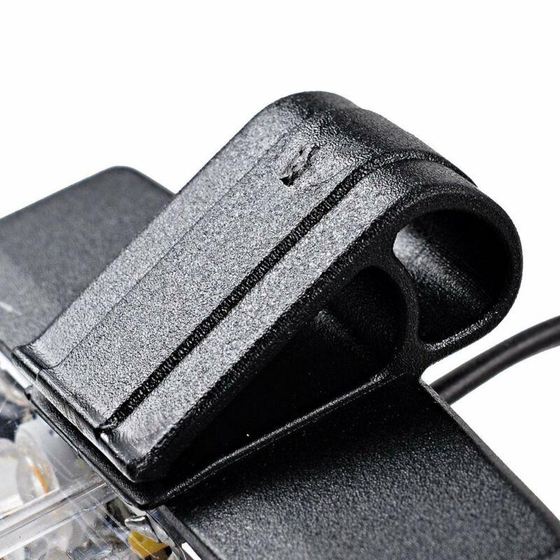 8X 2LED Car Front Grille Strobe Light Bar Warning Hazard Emergency Amber 2LED