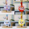 Chinese Style Lion Plush Toy Keychain With Pp Cotton Filling For Gift And Decoration