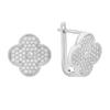 Silver Earrings with Cubic Zirkonia (2208402)
