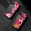 Funda Back Phone Cover Case for iPhone 17 Pro Max 7 8 SE 14 XS XR 15 11 12 Air 16 Plus 13 Mini Cartoon Flower Art