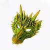 3D-Tier-Drachenmaske für Karneval, Party, Halloween-Requisiten, Horror-Halloween-Drache, Standard-Erwachsene, einzigartige Skulptur, Neujahrsparty