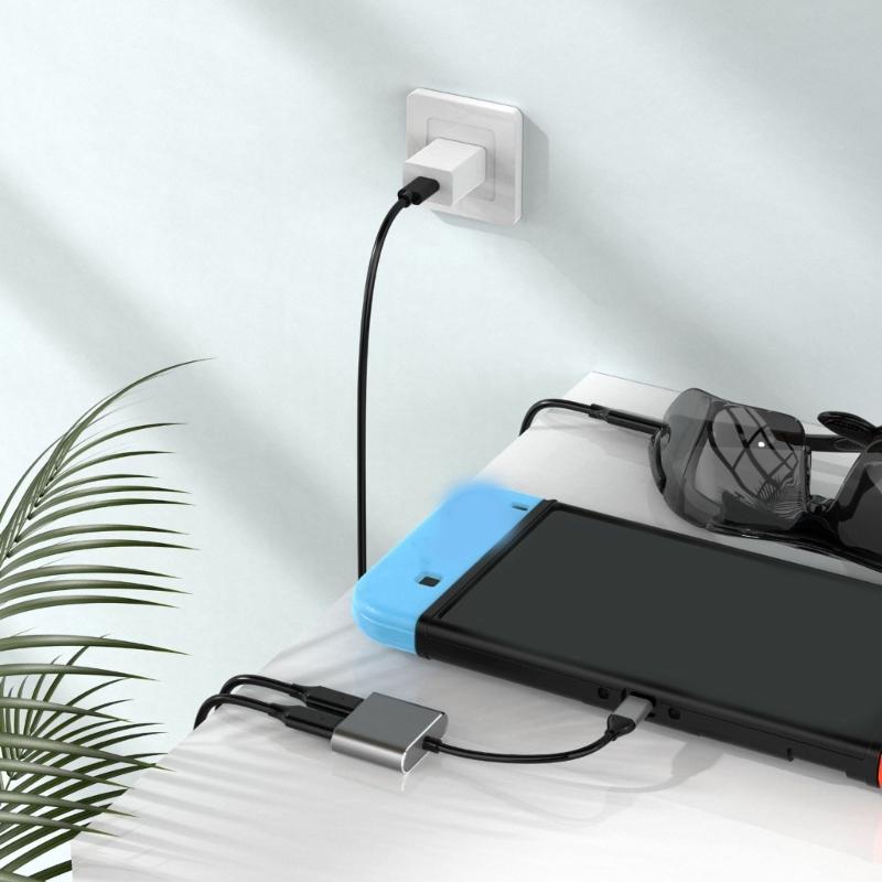 USB C Hub 4K@60Hz Display 100W Fast Charging for Gaming Systems Mobile Devices Aluminum Construction Travel Friendly