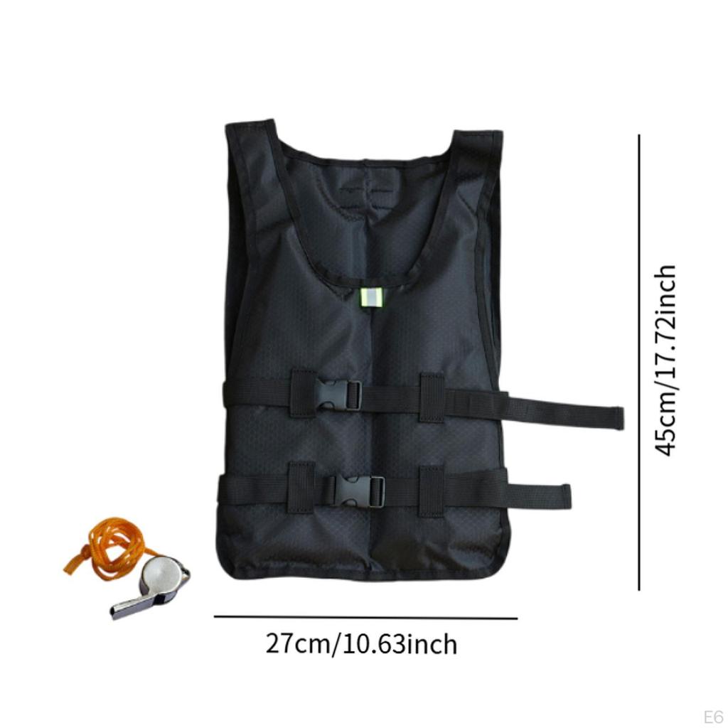 Přenosná záchranná vesta s píšťalkou pro wakeboarding, surfing, osobní vodní plavidlo