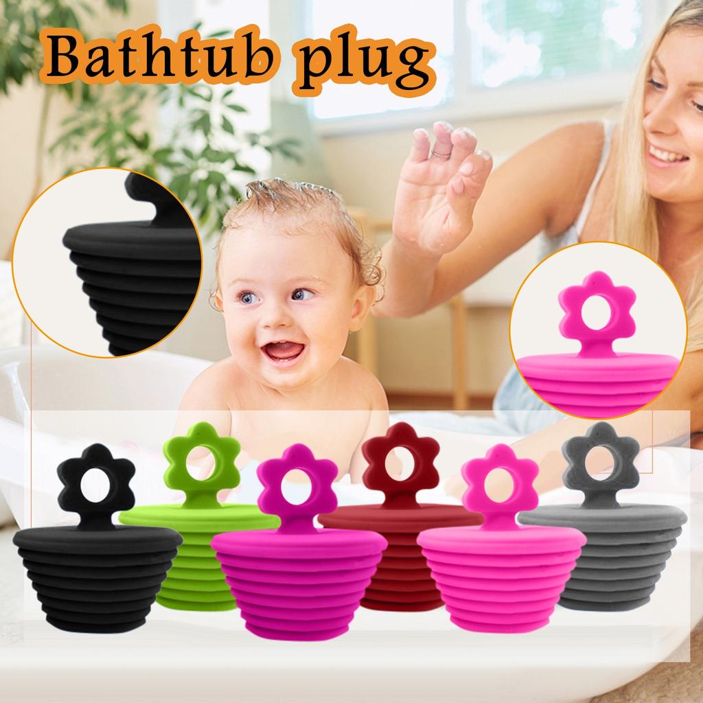 Buy Bathtub Stopper, Silicone Tub Stopper Stopper, Bathtub Plug for