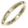 TIFFANY&Co. True Ring K18 Yellow Gold/diamond #8.2(US Size) 3.92g Mens Used