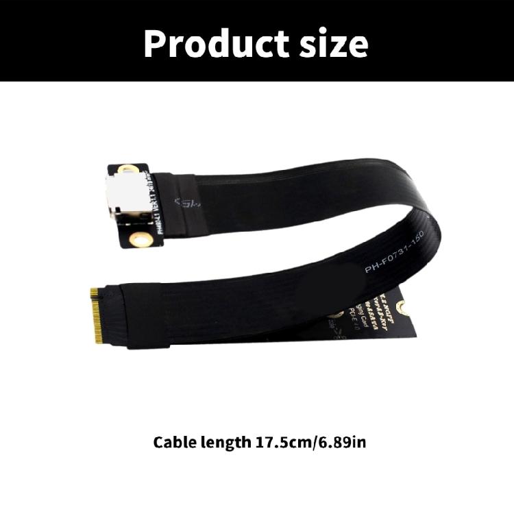 Präzises M.2 NVMe zu Oculink SFF-8611 SFF-8612 Connector Verlängerungskabel für einfache Integration in den Desktop