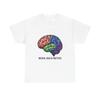 Colorful Brain Illustration Mental Health Matters T-Shirt | Awareness Tee