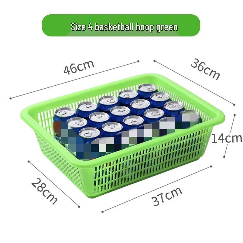 Rectangular Plastic Storage & Washing Basket