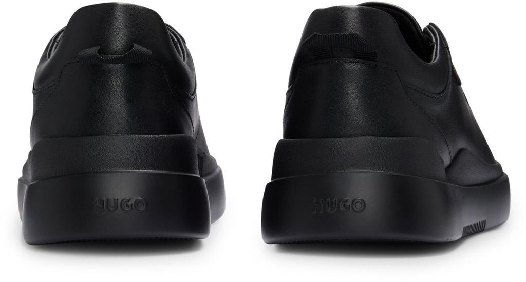 Кроссовки HUGO Sneaker Leder schwarz