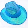 Glittery Hat LED Light Up Cowboys Hat Rhinestone For Cowboys And Cowgirls Battery-operated Cowboys Hat For Parties Christmas Birthdays Costume