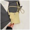 Simple casual small square bag spring new high-end fashion shoulder bag high-end women's bag