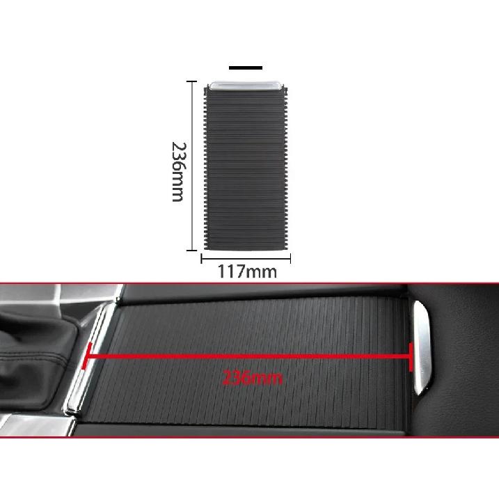 For Volvo XC60 2009-2017 S60 S60L 2011-19 Car Center Console Sliding Shutters Cup Holder Roller Blind Cover Replacement 39868873