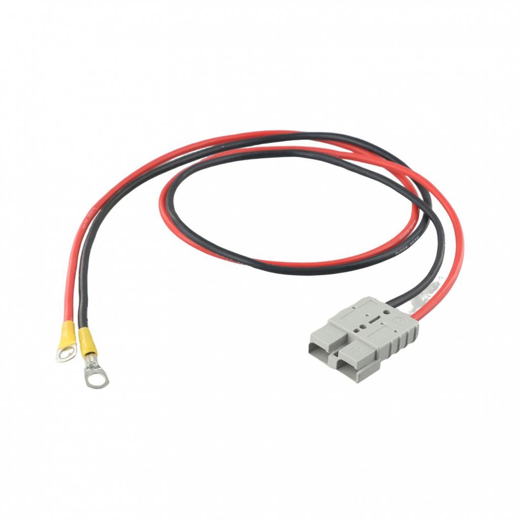 50A Connector Cable-Anderson Plug-Lead To Lug M8-Terminal Battery-Charging N E W