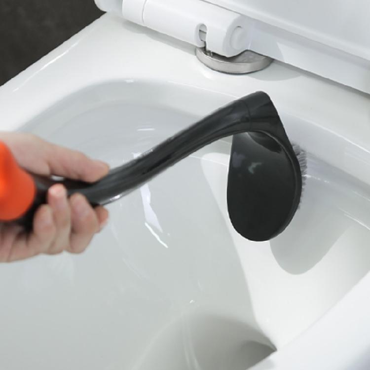 Modern Bathroom Cleaning Creative Toilet Brush and Holder Deep Cleaning Brush