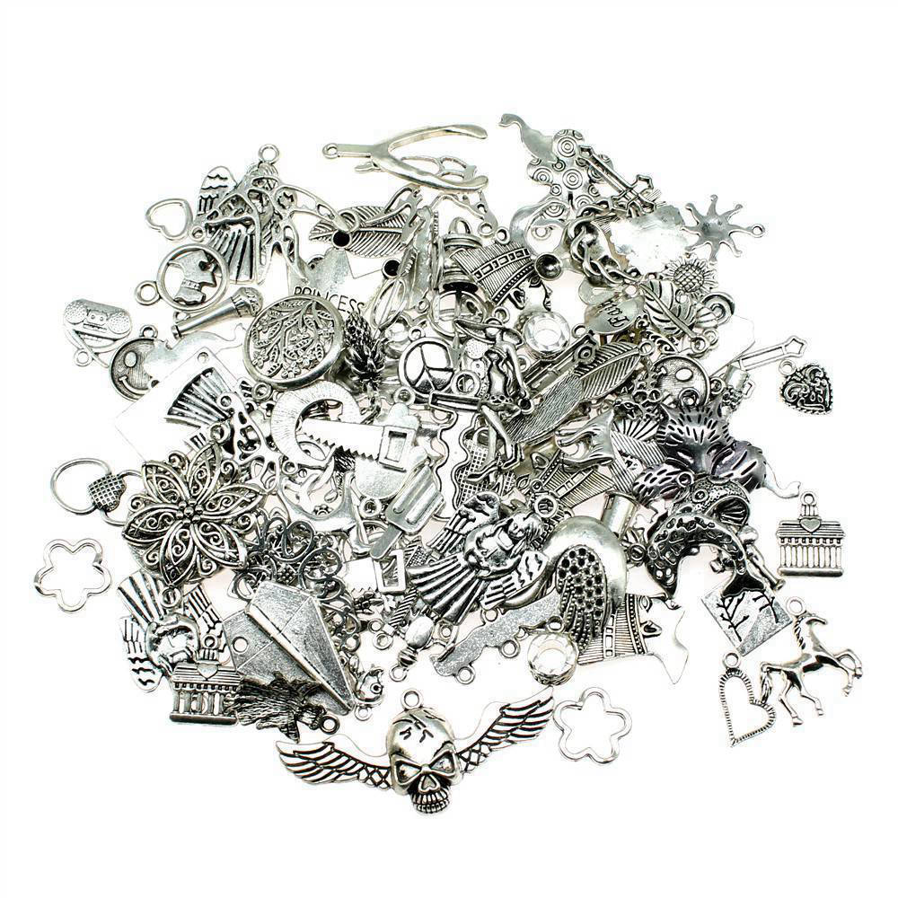 Charms Mix Mixed Plant Animal Pendants Minimalist Jewelry Components QC083