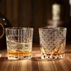 Creative Whisky Glasses, Thick Bottom Old Fashioned Rock Drinking Glassware, Scotch Whisky, Bourbon, Cocktails