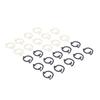 24Pcs Knitting Stitch   s Zinc Alloy Spiral Sheep Patt n Knitting   s for Fabric Crafts