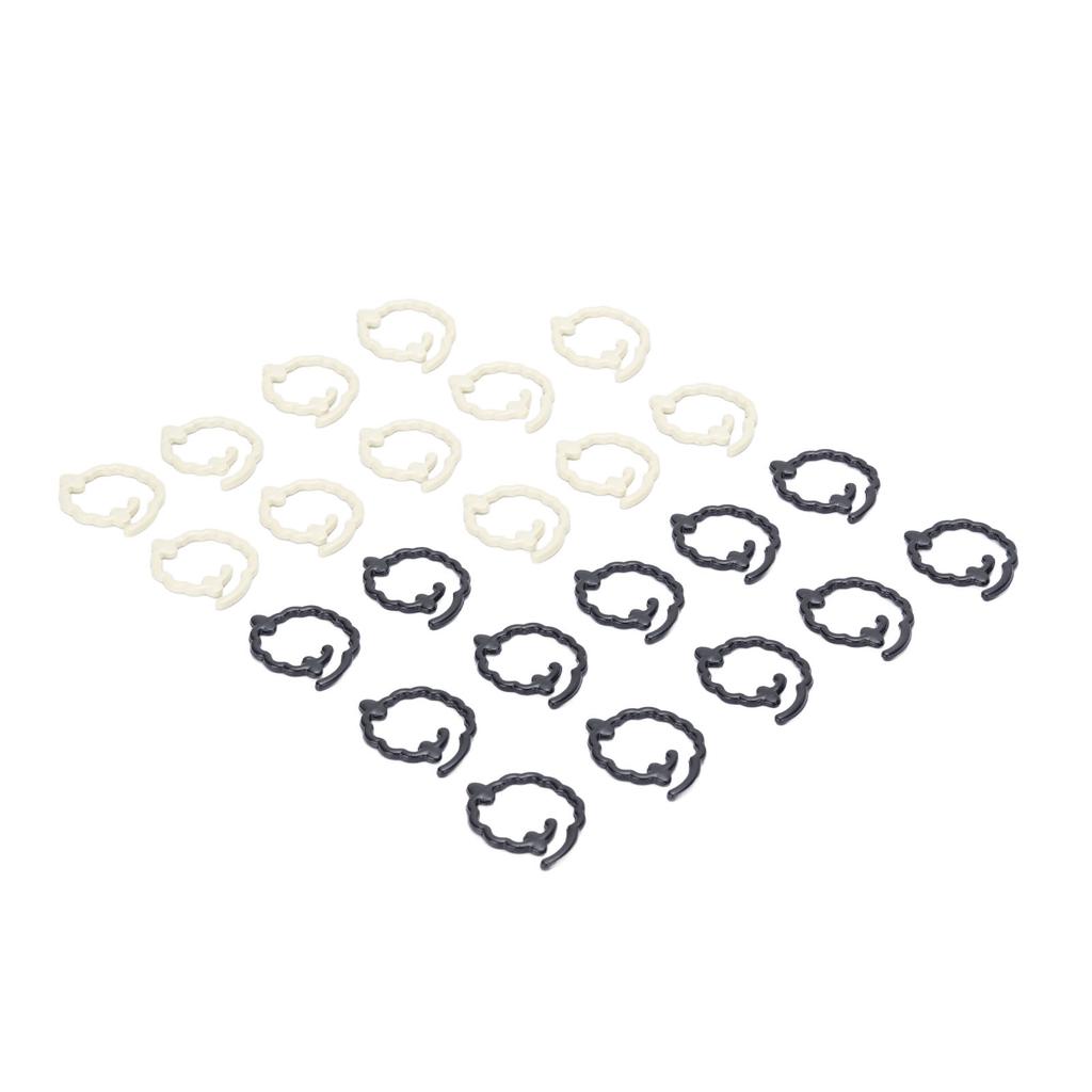 24Pcs Knitting Stitch   s Zinc Alloy Spiral Sheep Patt n Knitting   s for Fabric Crafts