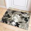 Multicolor Rose Flower Rug Living Room Carpet Home Hallway Balcony Anti-Slip Door Mat Kitchen Bathroom Rug Bedroom Floor Mat