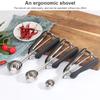 3 Size Stainless Steel Ice Cream Spoon Kitchen Tools Spring Handle Mash