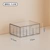 Transparent Card Storage Box Large Capacity Dust-proof Grid Box Plastic Card Box Children's Game Card Storage Box