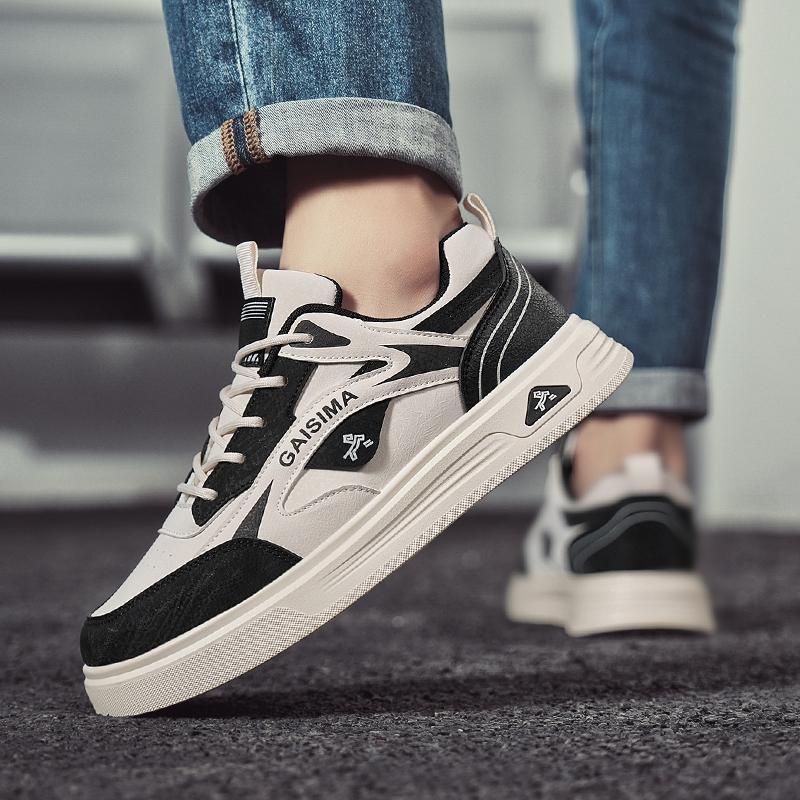 New Men's Classic Four Seasons Fashion Low Top Skateboarding Shoes Comfortable Soft Sole Sneakers