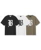 BEENTRILL B Gothic Logo T-Shirt (Khaki)