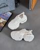 Internet Celebrity Dad Shoes Women Super Fire 2025 Summer New Popular Thick Sole Heightening Mesh Breathable Sports Casual Net Shoes