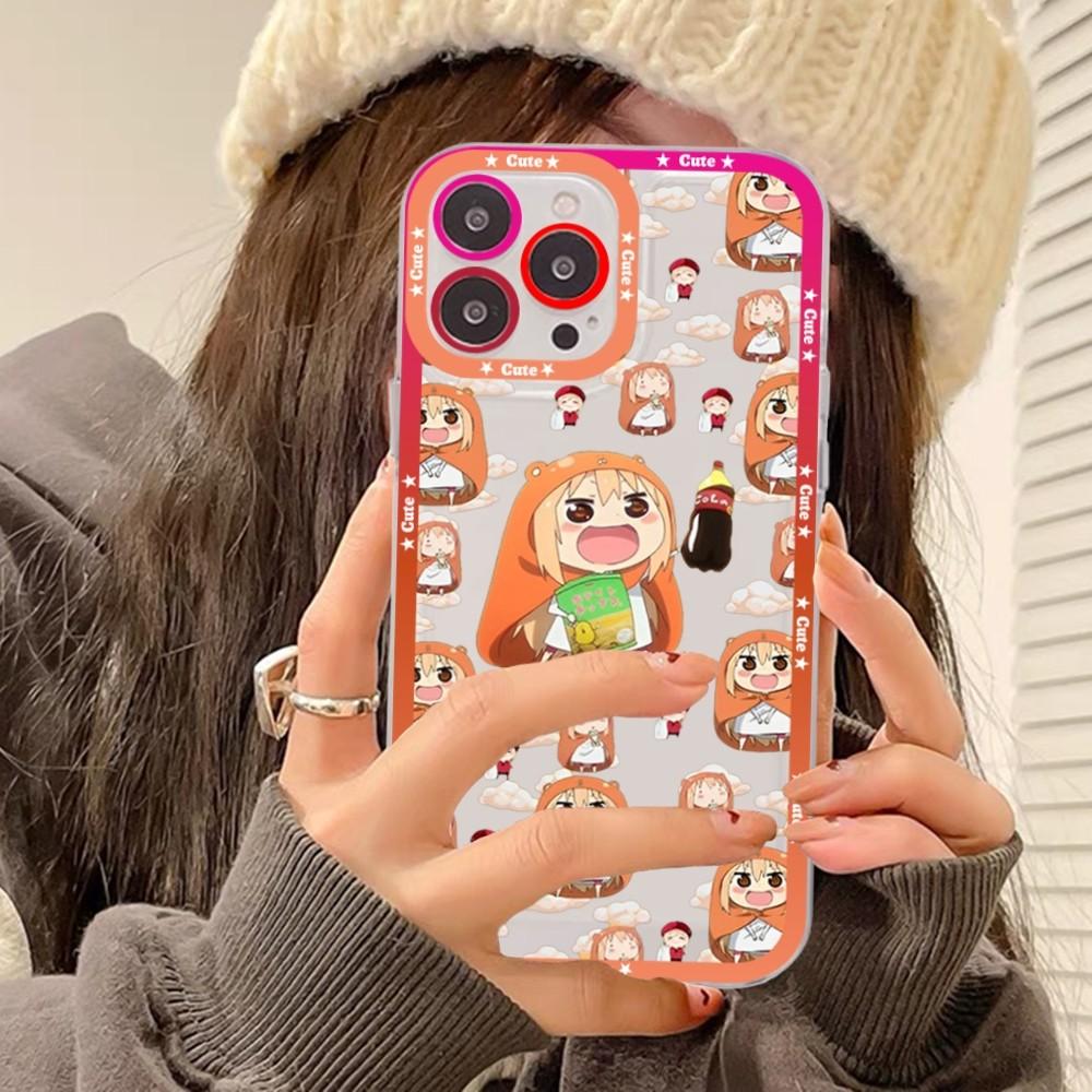 Himouto Umaru-chan Anime Phone Case For iPhone 15 13 14 Pro Max XS XR 12 11 Pro 13 Mini Soft Clear Back Cover