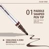PAGE VINE Liquid Eyeliner Pen Quick Dry Waterproof Long Lasting Smudge Proof Brown Black Felt Tip Eyeliner Smooth Application
