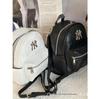 Koreanischer MLB Diamant Argyle NY Geprägter Damen Vielseitiger Trendiger Crossbody Rucksack