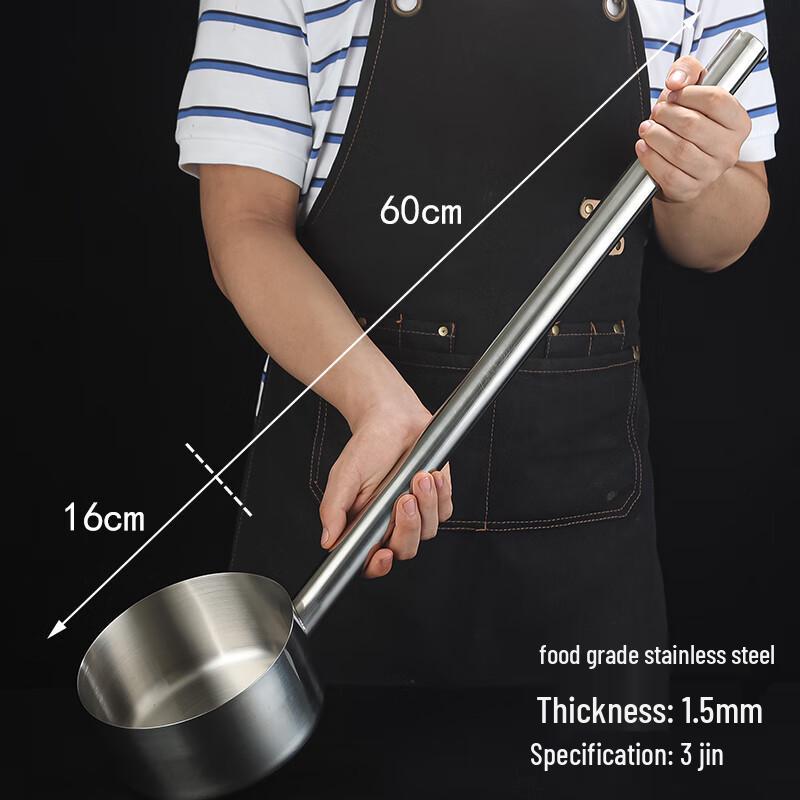 Schöpfkelle aus lebensmittelechtem Edelstahl