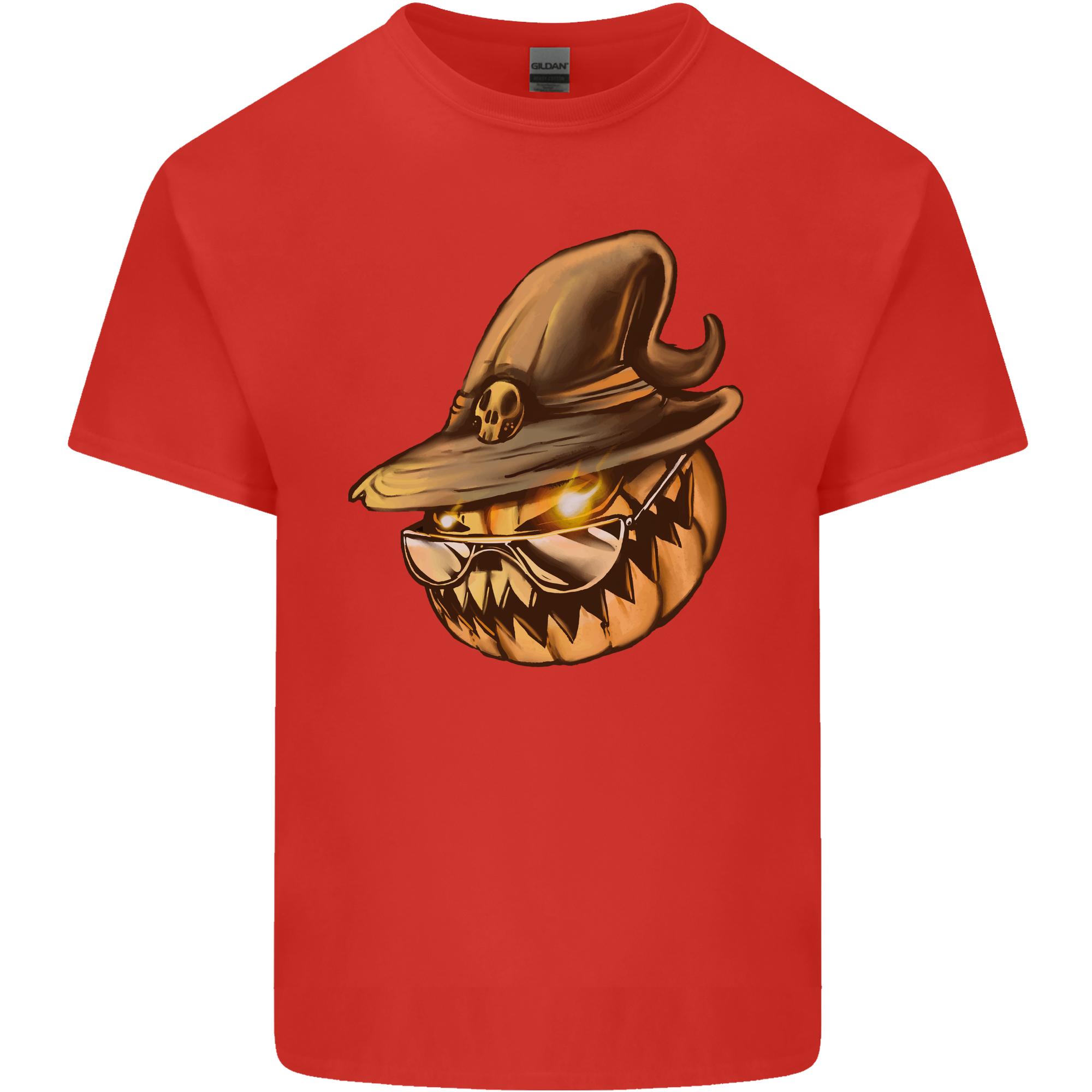 Cool Pumpkin Halloween Unisexs Light Cotton TShirt S