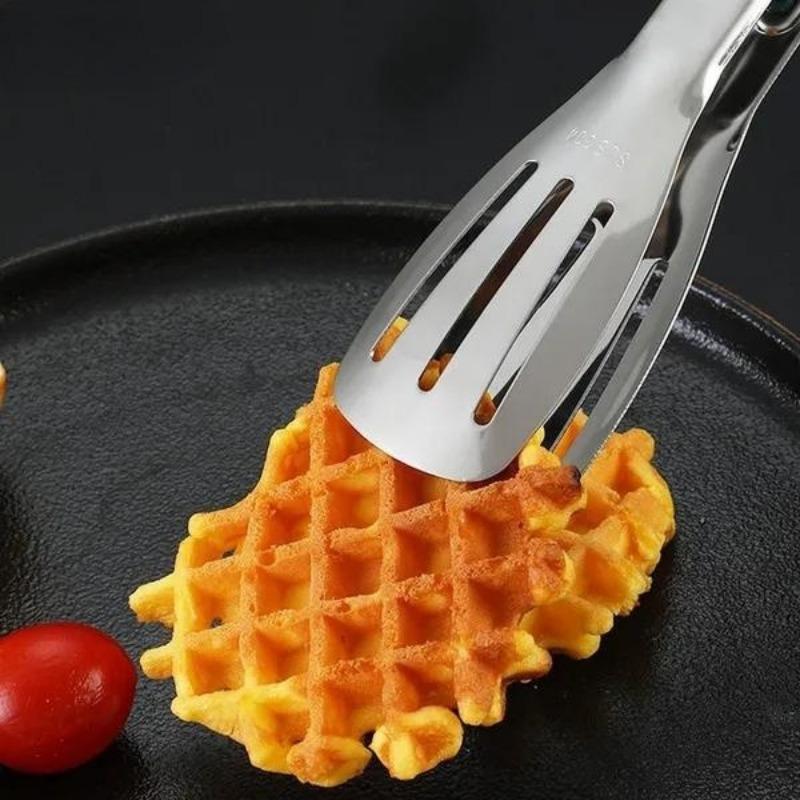 S/M/L Stainless Steel Kitchen Tongs for Cooking Food Tongs Non-Slip Handle Outdoor Barbecue Tongs Meat Bread Tongs Cooking Accessories