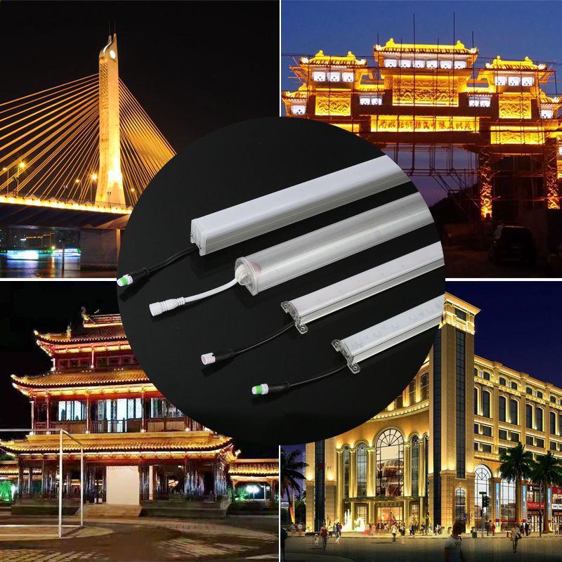 Tubo de Néon LED Colorido Exterior à Prova d'Água Luz Perseguindo para Letreiros de Vitrine