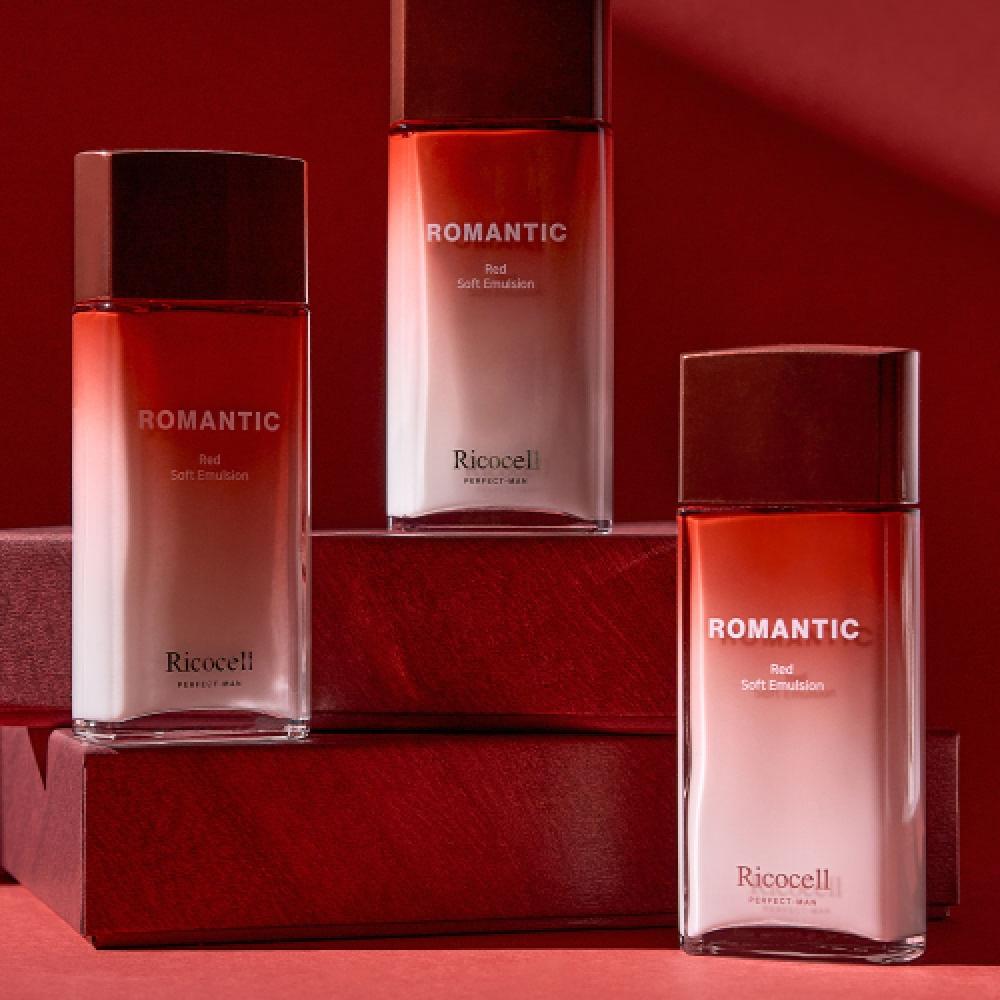 Ricocell Ricocell Perfect Man roMAntic Red 3 Piece Gift Set+shopping Bag Skin Lotion 150ml Whitening Anti Wrinkle