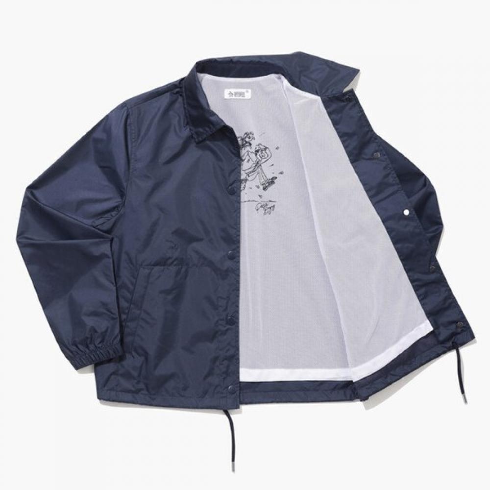 MunSingwear Women S Dark Navy Coach Jacket  Mq122pjp31 
