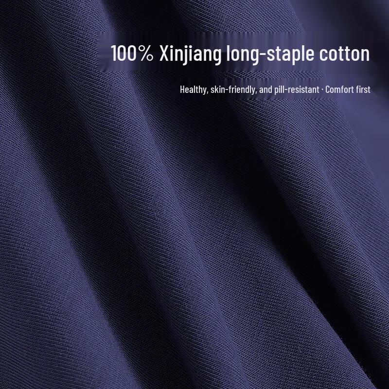 Men's Mid-High Waist Cotton Boxer Briefs 4-Pack